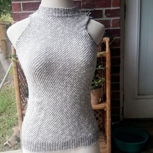 Grey sweat tank